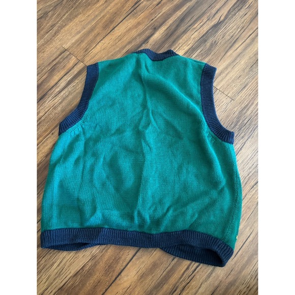 Vintage Birch Bros Scottish Scottie Dog PS Sweater Vest Bagpipe Embroidered - Picture 2 of 7